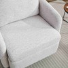 XIYUYEU Chenille Swivel Accent Chair with Mid-Height Backrest,Upholstered Swivel Living Room Chairs for Living Room - 4 of 4