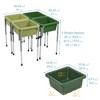 ECR4Kids 4-Station Sand and Water Adjustable Play Table - 2 of 4