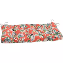 44" x 18" Outdoor/Indoor Blown Bench Cushion Sunny Daze - Pillow Perfect