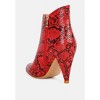 Lemon Tart Heeled Ankle Boots Women - 3 of 4