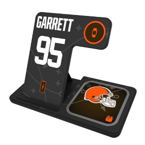 NFL Cleveland Browns Players Game Tactic 15-Watt 3 in 1 Charging Station - 1 of 4