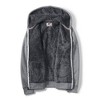 Lands' End Men's Serious Sweats Full Zip High Pile Fleece Hoodie - 4 of 4
