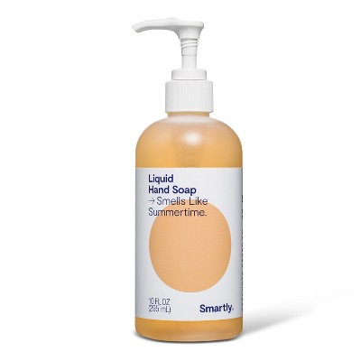 Summertime Scented Liquid Hand Soap - 10 fl oz - Smartly™