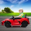 Coucheta 12V Licensed Corvette Kids Ride-On Car w/ Remote Control, Electric Sports Car with LED Lights, Music, Dashboard Display, Gift for Boys&Girls - 4 of 4