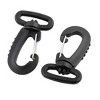 Unique Bargains Plastic Luggage Bag Strap Swivel Lobster Snap Clasp Hooks Buckle 30 Pcs - 2 of 3