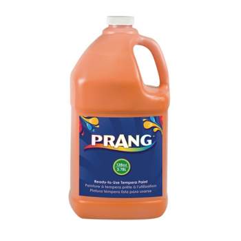 Prang Ready-to-Use Tempera Paint, Orange, 1 Gal