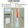 FATMOON Wallets for Women,Ultra Slim Thin PU Leather RFID Blocking Bifold Wallet -with 11 Card Slots & Coin Pocket,for Daily Use,Travel,Business - 4 of 4