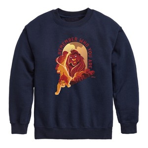 Boys' - Disney - The Lion King Graphic Long Sleeve Fleece Sweatshirt - 1 of 3