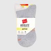 Hanes Men's 3pk +1 Absolute Active Cushioned Crew Socks - 6-12 - 2 of 4