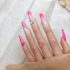 Vynxaria Pink Premium Press-On Nails for Effortless Style Size S - 3 of 4