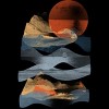 Men's Design By Humans Descending Down The Mountain By NDTank Tank Top - 2 of 2