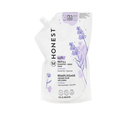 The Honest Company Calm Shampoo + Body Wash Refill - Lavender - 32