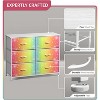 Sorbus 6 Drawers Dresser- Storage Unit with Steel Frame, Wood Top, Fabric Bins - for Bedroom, Closet, Office and more - 3 of 4