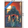Trends International Justice League vs. Godzilla vs. Kong - Superman & Godzilla Framed Wall Poster Prints - 3 of 4