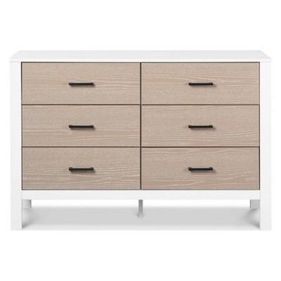 Coastwood White 6-Drawer Farmhouse Nursery Dresser