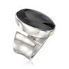 Ross-Simons Black Onyx Wrap Ring in Sterling Silver - 3 of 4