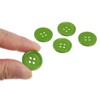 Unique Bargains Resin Craft Snap Round Flat 4-Hole Sewing Buttons 50 Pcs - 4 of 4