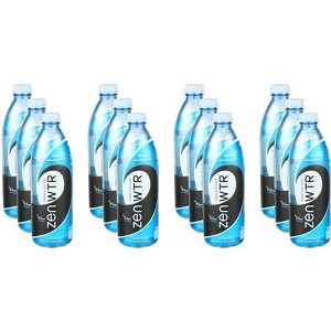 Zenwtr 9.5ph Vapor Distilled Alkaline Water - Pack of 12 - 50.7 fl oz - 1 of 2