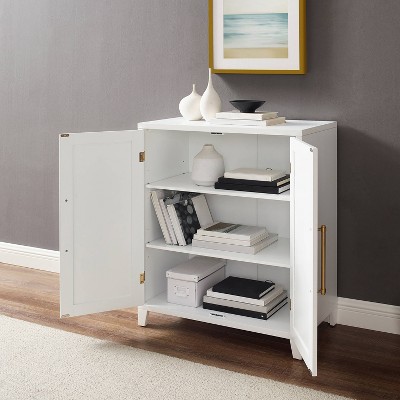 White Recessed Panel Stackable Kitchen Pantry Cabinet