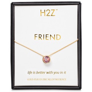 Pavilion Gift Company - Friend Cyclamen Opal - 16"-17.5" Necklace - Necklaces - 1 of 4