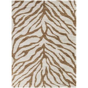 Balta Rugs 5'3"x7' Kat Animal Print Plush Area Rug Rust - 1 of 4