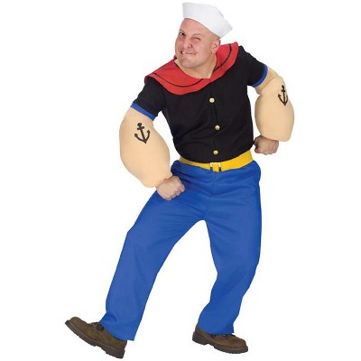 Popeye Popeye Adult Costume, One Size