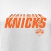 NBA New York Knicks Women's White Round Neck Short Sleeve T-Shirt - 4 of 4