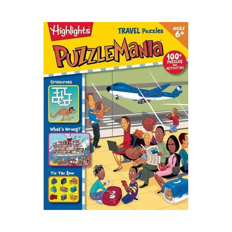 PuzzleMania Travel Puzzles (Paperback) by Highlights for Children, 1 of 2