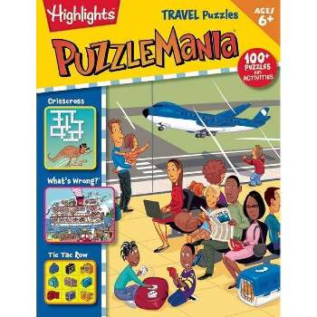 PuzzleMania Travel Puzzles (Paperback) by Highlights for Children