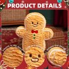 BABYYER Lovely Plush Toy, Christmas Tree and Fun Gingerbread Shaped Plush Throw Pillow, Soft Waist Cushion, Suitable for Party and Home Decoration - 4 of 4
