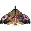Chloe Lighting Zygo Tiffany-style 2 Light Dragonfly Table Lamp 19 Inch Shade - 2 of 3