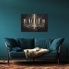Grand Chandelier Black I by James Wiens Unframed Wall Canvas - iCanvas - 2 of 4