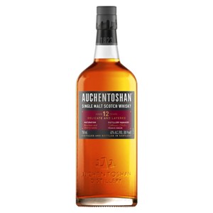 Auchentoshan Single Malt 12 Year Old Scotch Whiskey - 750ml Bottle - 1 of 4