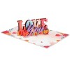 Paper Love 3D Pop Up Card - 3 of 4