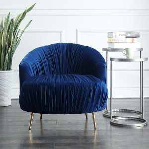 Penelope Accent Chair Navy Blue - Picket House Furnishings, Blue Blue