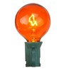 Northlight Transparent G40 Globe Christmas Replacement Bulbs - MultiColor - 4ct - 3 of 4