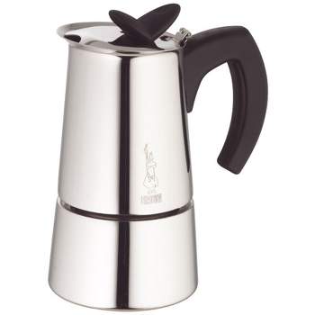 Bialetti Musa Stainless Steel 6 Cup Induction Stovetop Espresso Maker