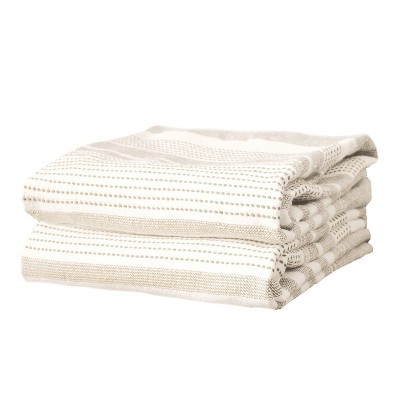 T-fal Dual Terry Stripe Kitchen Towel  2 Piece Set