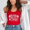 Simply Sage Market Women's Goal Met Sweat Racerback Tank - 2 of 4