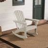 WestinTrends Outdoor Patio Poly Adirondack Rocking Chair Rocker - 2 of 4