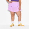 Women's Game Day Tiered Ruffle A-Line Skort - Wild Fable™ - 2 of 3