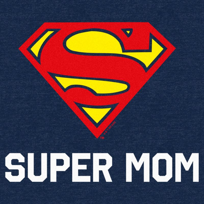 Men's Superman Super Mom T-Shirt, 2 of 5