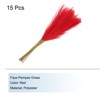 Unique Bargains Wedding Decoration Fake Artificial Pampas Grass 15 Pcs - 3 of 4