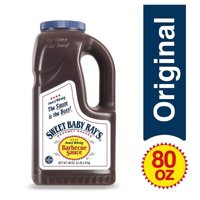 Sweet Baby Ray's Original Barbecue Sauce 80 oz, Pack of 4