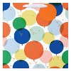Kids' XL Birthday Gift Bag Colorful Balloon Design - 2 of 4
