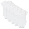 Honest Baby 5-Pack Organic Cotton Short Sleeve Bodysuits - 2 of 4