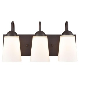 Millennium Lighting Ivey Lake 3 - Light Vanity in  Rubbed Bronze - 1 of 1