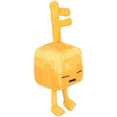 JINX Inc. Minecraft Dungeons Mini Crafter Series 4.5 Inch Plush | Gold Sleeping Key Golem