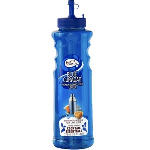 Master of Mixes Cocktail Essentials Blue Curacao Syrup - 375ml Bottle (12.7 Fl Oz) - Mixer Perfect for Bartenders and Mixologists - 1 of 3
