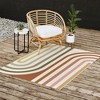 Colour Poems Bold Curvature Stripes I Rug - Deny Designs - 2 of 3